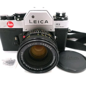 Leica R3 Electronic mit Summicron-R 50mm f/2 – Analoge Spiegelreflexkamera
